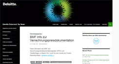 Desktop Screenshot of deloittetax.at